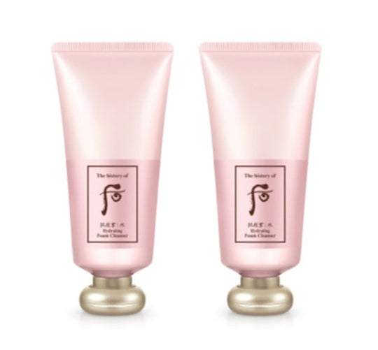 2 x The History of Whoo Gongjinhyang:Soo Sooyeon Hydrating Foam Cleanser 180ml from Korea by The History of Whoo