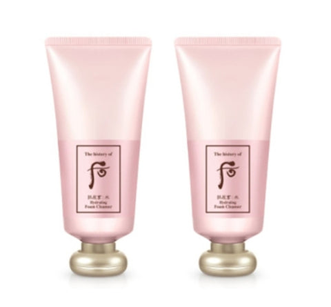 2 x The History of Whoo Gongjinhyang:Soo Sooyeon Hydrating Foam Cleanser 180ml from Korea by The History of Whoo