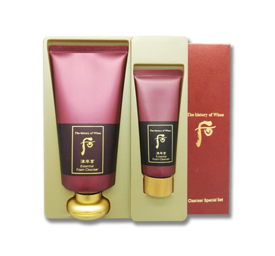 The History of Whoo Jinyulhyang Essential Foam Cleanser April 2025 Set (2 Items) from Korea by The History of Whoo