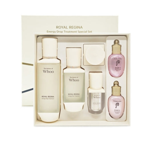 The History of Whoo Royal Regina Energy Drop Treatmen Nov. 2025 Set(6 Items) from Korea