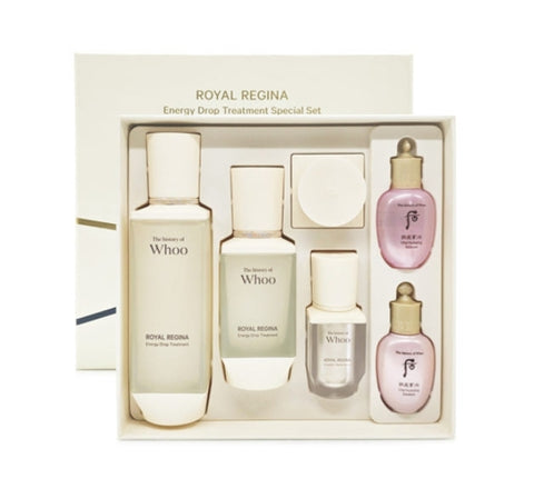 The History of Whoo Royal Regina Energy Drop Treatmen Nov. 2025 Set(6 Items) from Korea