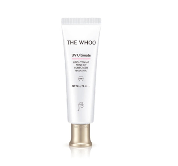 The History of Whoo UV Ultimate Brightening Tone-Up Sunscreen 50ml, SPF50+ from Korea