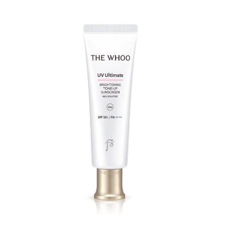 The History of Whoo UV Ultimate Brightening Tone-Up Sunscreen 50ml, SPF50+ from Korea
