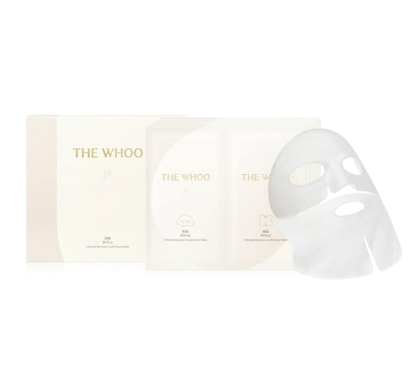 The History of Whoo Ultimate Recovery Youth Serum Mask (5ea) from Korea