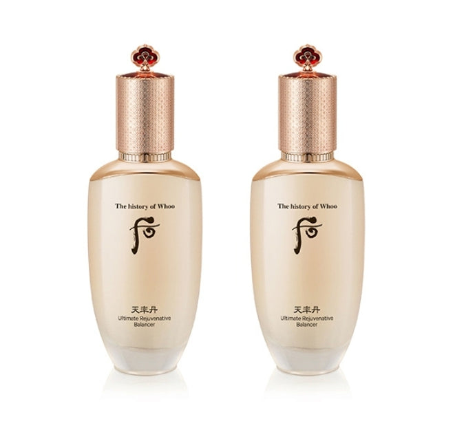 2 x The History of Whoo Cheonyuldan Hwayul Ultimate Rejuvenating Balancer 150ml from Korea by The History of Whoo