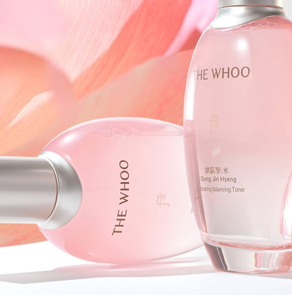 The History of Whoo Gongjinhyang Soo Hydrating Toner 150ml + Emulsion 110ml + Cream 50ml from Korea