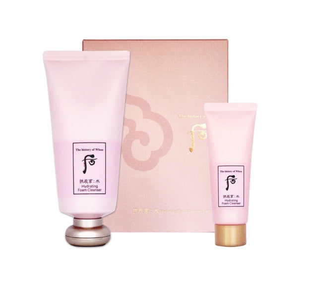 The History of Whoo Gongjinhyang:Soo Sooyeon Hydrating Foam Cleanser July 2025 Set (2 Items) from Korea by The History of Whoo