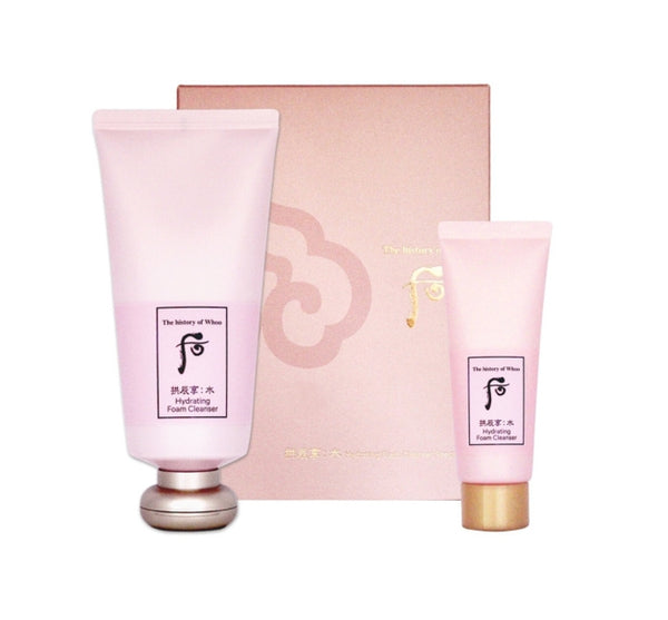 The History of Whoo Gongjinhyang:Soo Sooyeon Hydrating Foam Cleanser July 2025 Set (2 Items) from Korea by The History of Whoo