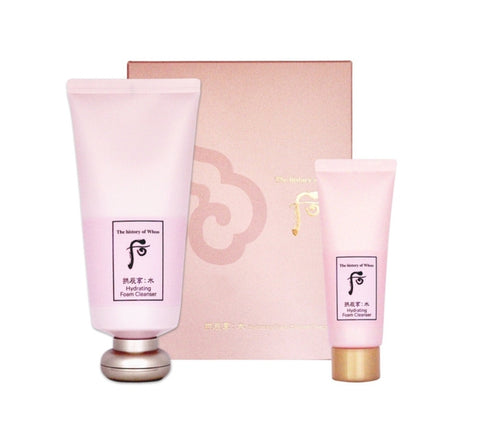 The History of Whoo Gongjinhyang:Soo Sooyeon Hydrating Foam Cleanser July 2025 Set (2 Items) from Korea by The History of Whoo