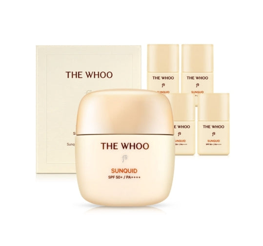 The History of Whoo Gongjinhyang Jinhaeyoon Sunquid Jan. 2026 Set (5 Items) from Korea