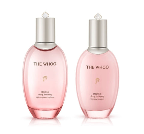 The History of Whoo Gongjinhyang Soo Hydrating Toner 150ml + Emulsion 110ml from Korea