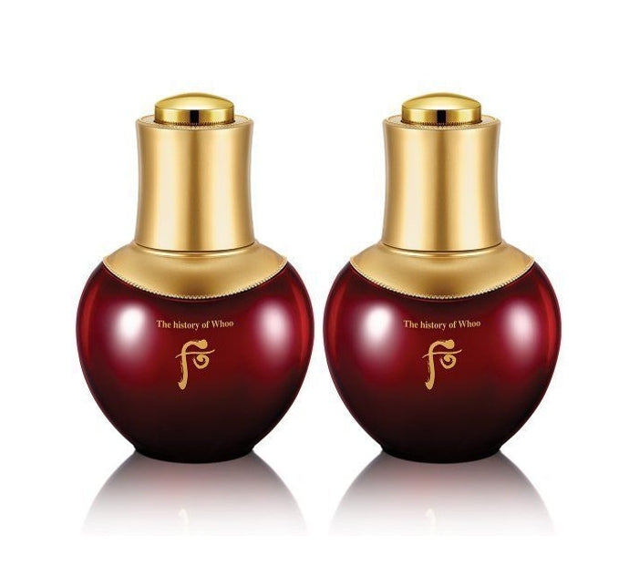 2 x The History of Whoo Red Wild Ginseng Facial Oil 30ml – Anti-Aging from Korea by The History of Whoo