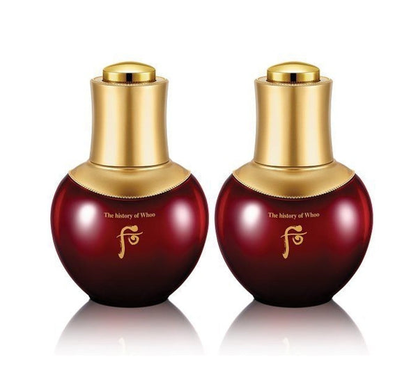 2 x The History of Whoo Red Wild Ginseng Facial Oil 30ml – Anti-Aging from Korea by The History of Whoo
