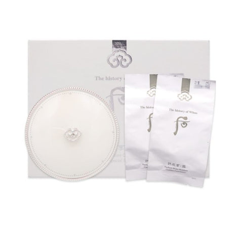 The history of whoo Gongjinhyang:Seol Radiant White Moisture Cushion Foundation #21 Nov. 2025 Set (3 Items) from Korea