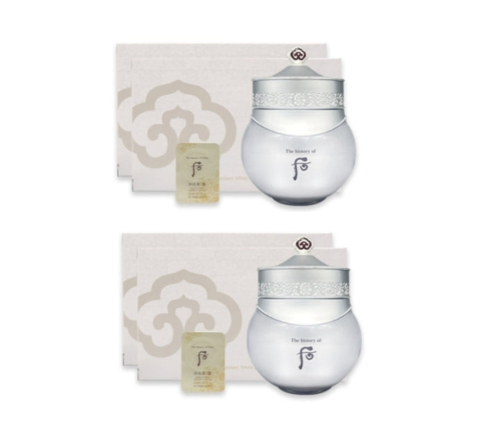 2 x The History of Whoo Gongjinhyang:Seol Radiant White Ultimate Cream April 2025 Set (3 Items) from Korea by The History of Whoo