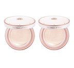 2 x The history of whoo Gongjinhyang:Seol Radiant White Tone Up Sun Cushion Pack (Main 13g + Refill 13g) or Refill from Korea by The History of Whoo