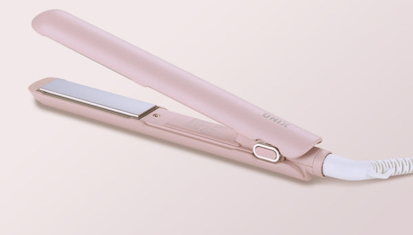 UNIX Candy Bar Flat Iron Light Pink Colour, Universal Voltage from Korea