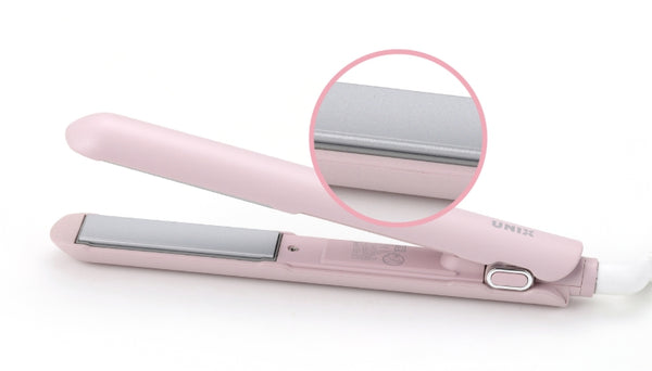UNIX Candy Bar Flat Iron Light Pink Colour, Universal Voltage from Korea