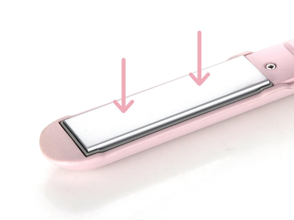 UNIX Candy Bar Flat Iron Light Pink Colour, Universal Voltage from Korea