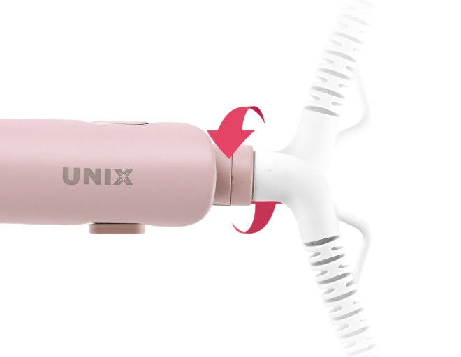 UNIX Candy Bar Flat Iron Light Pink Colour, Universal Voltage from Korea