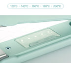 UNIX Candy Bar Flat Iron Shine Mint Colour, Universal Voltage from Korea