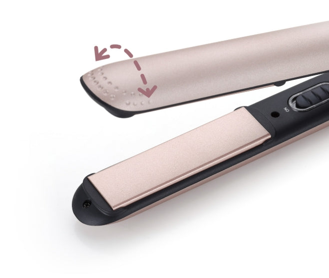 UNIX Ceramic Flat Iron Gold Colour, Universal Voltage from Korea