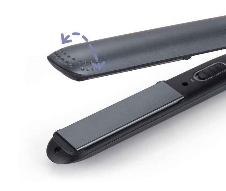 UNIX Ceramic Flat Iron Silver Colour, Universal Voltage from Korea