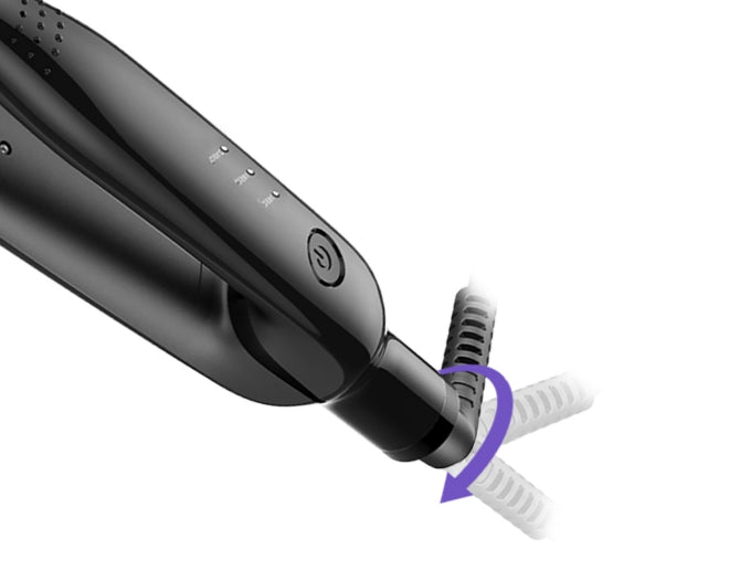UNIX Easy Volume Slim Flat Iron Black Colour, Universal Voltage from Korea