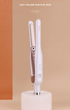 UNIX Easy Volume Slim Flat Iron White Colour, Universal Voltage from Korea