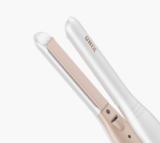 UNIX Easy Volume Slim Flat Iron White Colour, Universal Voltage from Korea