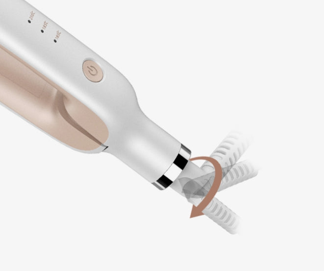 UNIX Easy Volume Slim Flat Iron White Colour, Universal Voltage from Korea