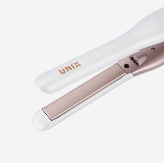 UNIX Easy Volume Slim Flat Iron White Colour, Universal Voltage from Korea