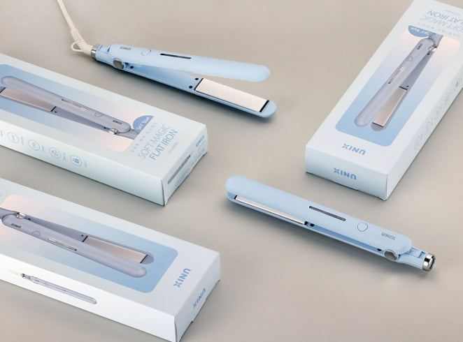 UNIX Soft Magic Flat Iron, Universal Voltage from Korea