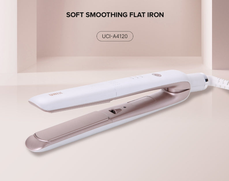 UNIX Soft Smoothing Flat Iron, Universal Voltage from Korea