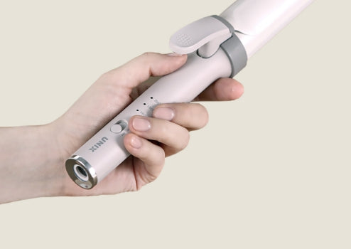 UNIX Soft Wave Round Iron 36mm, Universal Voltage from Korea