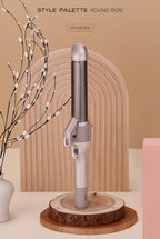 UNIX Style Palette Round Iron 32mm Indi Pink Colour, Universal Voltage from Korea