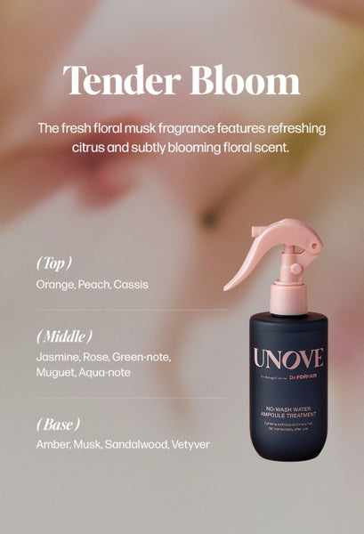 UNOVE No Wash Water Ampoule Treatment 200ml from Korea by UNOVE