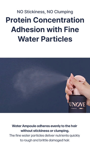 UNOVE No Wash Water Ampoule Treatment 200ml from Korea by UNOVE