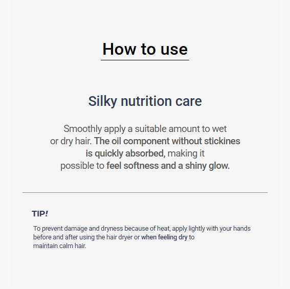 2 X UNOVE Silk Oil Essence 70ml Warm Petals from Korea by UNOVE