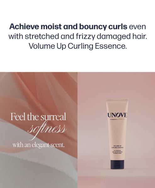 UNOVE Volume Up Curling Essence 147 ml from Korea by UNOVE