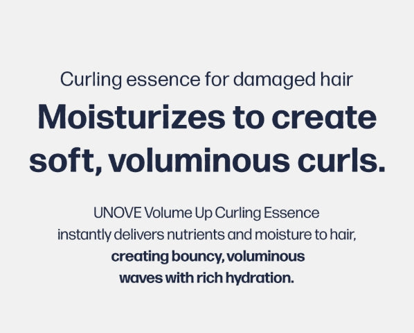 UNOVE Volume Up Curling Essence 147 ml from Korea by UNOVE