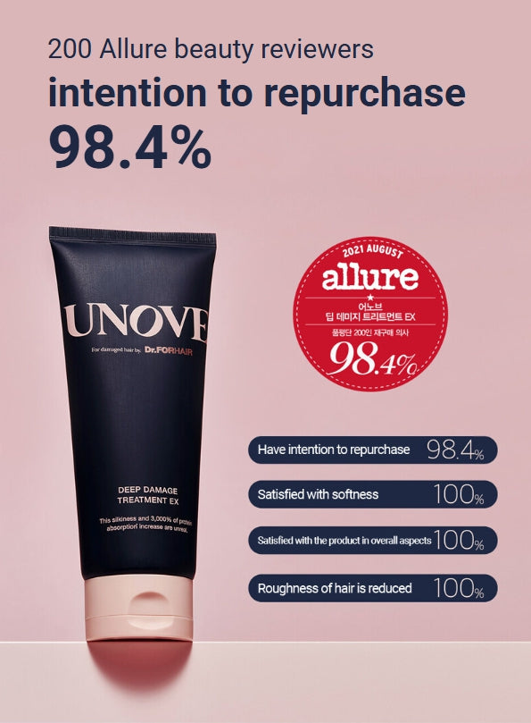 UNOVE Deep Damage Treatment EX Tender Bloom 207ml from Korea by UNOVE