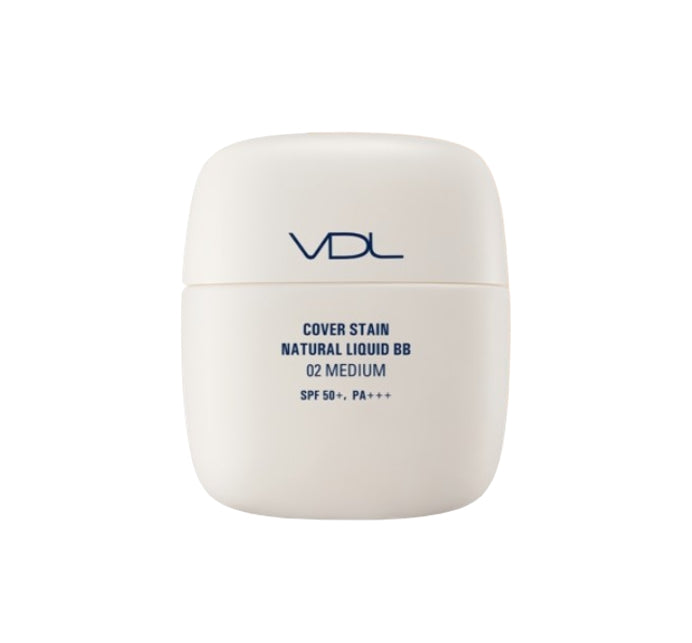 VDL Cover Stain Natural Liquid BB 50ml, SPF50+ PA+++, 2 Colours from Korea by VDL