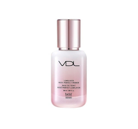 VDL Lumilayer Rosy Perfect Primer 30ml, SPF50+ / PA+++ from Korea by VDL