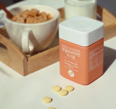 VITALBEAUTIE Daily Vitamin Chewable (1 month supply, 60 Capsules) from Korea by VITALBEAUTIE