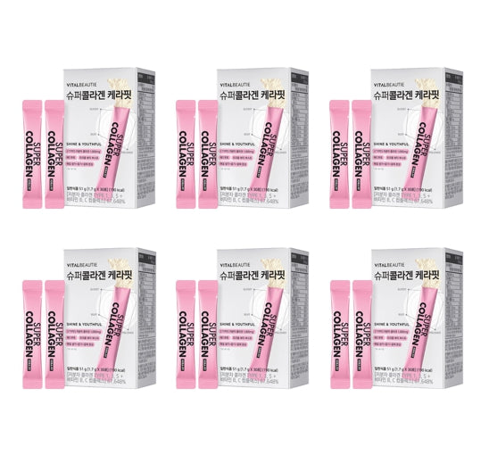 6 x VITALBEAUTIE Super Collagen Kera-Fit (30-days supply) from Korea