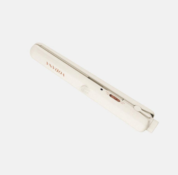 VODANA Pocket Mini Flat Iron Ivory Mood, Free-voltage from Korea