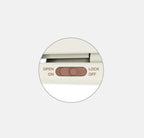 VODANA Pocket Mini Flat Iron Ivory Mood, Free-voltage from Korea