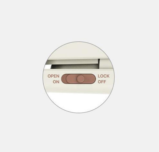VODANA Pocket Mini Flat Iron Ivory Mood, Free-voltage from Korea
