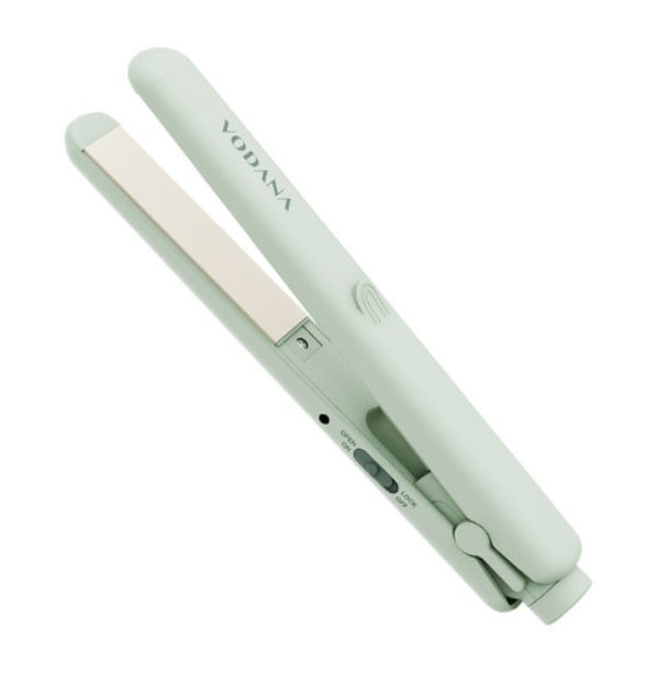 VODANA Pocket Mini Flat Iron Melange Green, Free-voltage from Korea